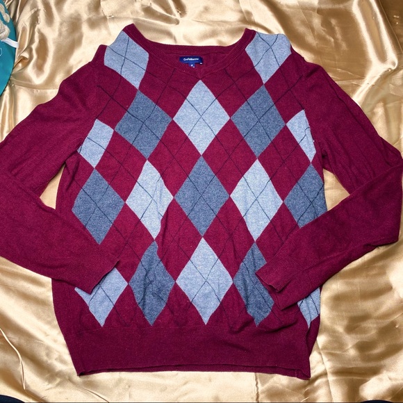 Croft & Barrow Argyle Sweater - Picture 1 of 1